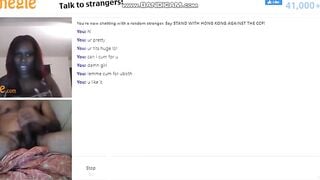 Omegle Chocolate Girls Twerking For Big Dick 2020