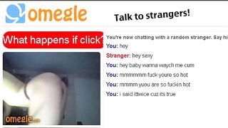 Sexy Masked Omegle Girl Shows Off