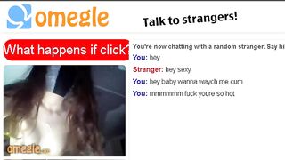 Sexy Masked Omegle Girl Shows Off