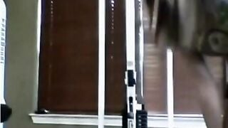 Amateur Teen Masturbates On Public Gym