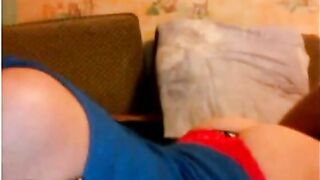 Omegle Girl Show Her Ass Off