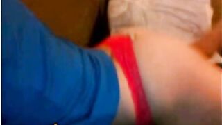 Omegle Girl Show Her Ass Off