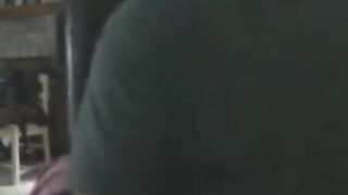 Big Moustache Biker Gets Caught Wanking When Wife