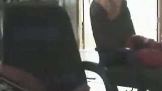 Big Moustache Biker Gets Caught Wanking When Wife