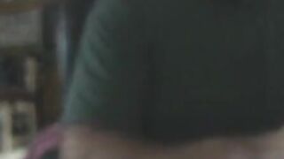 Big Moustache Biker Gets Caught Wanking When Wife