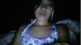 Cute 19 Year Old Columbian Girl Gets Topless