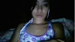 Cute 19 Year Old Columbian Girl Gets Topless