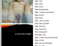 Omegle Girl 17 Cute Jane Gets Naked