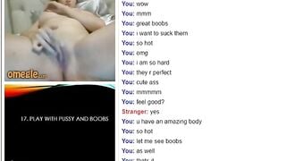 Omegle Girl 17 Cute Jane Gets Naked