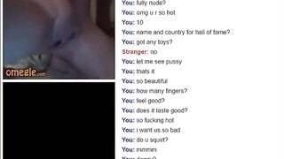 Pretty Young Teen Play Omegle Game