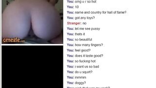 Pretty Young Teen Play Omegle Game