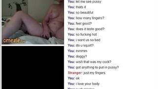 Pretty Young Teen Play Omegle Game