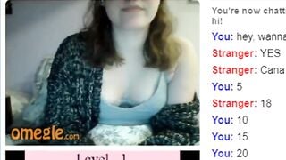 18yo Canna Show Boobs In Omegle Points Game