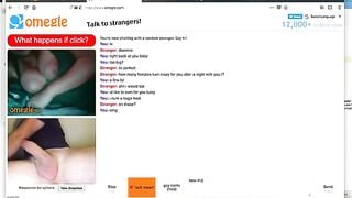 Omegle Girl Showing Off Her Massive Nipples