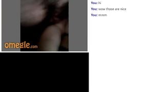 Omegle Couple Big Titty GF