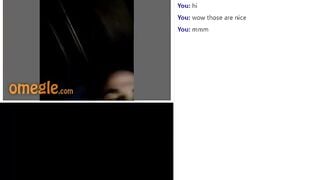 Omegle Couple Big Titty GF