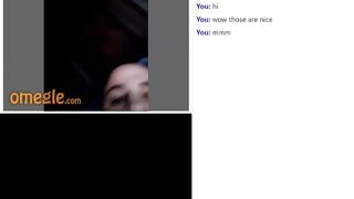 Omegle Couple Big Titty GF