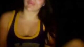 Hot Teen Girl Undressed In Darkness