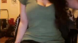 Hot Nerdy Teen Slut With Huge Boobs