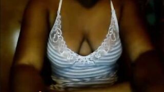 Sexy Big Titted Ebony 20yo Plays The Omegle Game