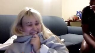 18yo Ny Girl And Friend Trying The OMEGLE GAME....