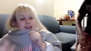 18yo Ny Girl And Friend Trying The OMEGLE GAME....