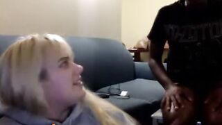 18yo Ny Girl And Friend Trying The OMEGLE GAME....