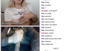 Blondie Teases On Omegle