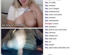 Blondie Teases On Omegle