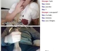 Blondie Teases On Omegle