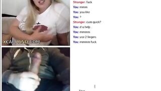Blondie Teases On Omegle
