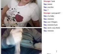 Blondie Teases On Omegle