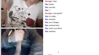 Blondie Teases On Omegle