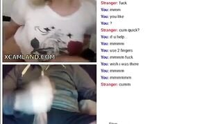 Blondie Teases On Omegle