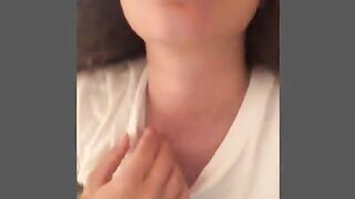 French Teen Showing Her Huge Breast On Omegle