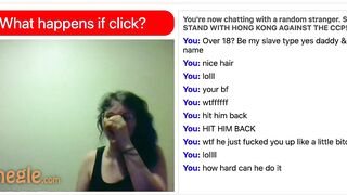 Omegle White Women Love Disrespect And Pain