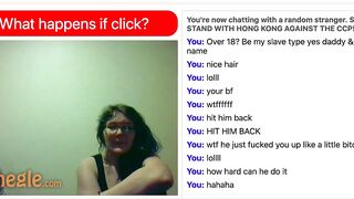 Omegle White Women Love Disrespect And Pain