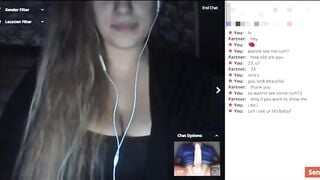 Omegle Married Girl With Big Tits Cums Twice