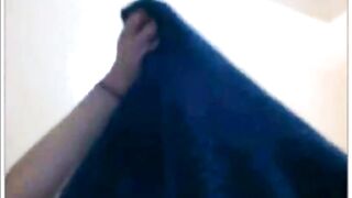 Hot Brunette Plays On Omegle