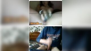 Omegle Cute Teen In Blue Tank Top