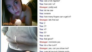 Omegle 9 Hot Emily Plays the Game
