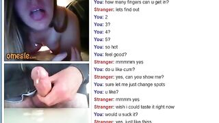 Omegle 9 Hot Emily Plays the Game