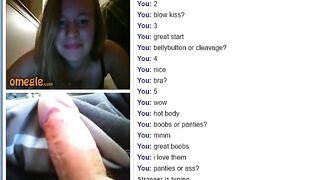 Omegle 9 Hot Emily Plays the Game