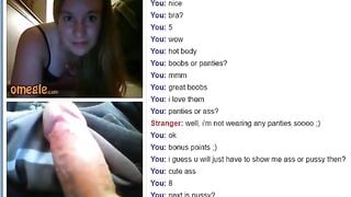 Omegle 9 Hot Emily Plays the Game