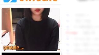 Korean Girl Stripping On Omegle
