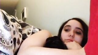 Jewish BBW Plays On Webcam