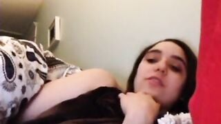 Jewish BBW Plays On Webcam