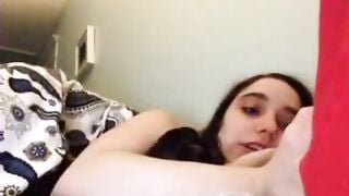 Jewish BBW Plays On Webcam
