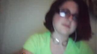Girl With A Few Extra Lbs Gives Herself A Good Rub