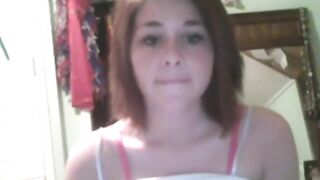 Cute Omegle Teen Strip And Masturbate
